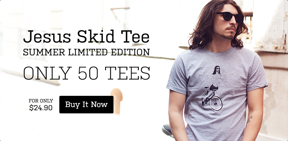 Jesus Skid Tee Summer Edition